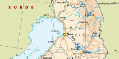 Χάρτη της Φινλανδίας εθνικά πάρκα